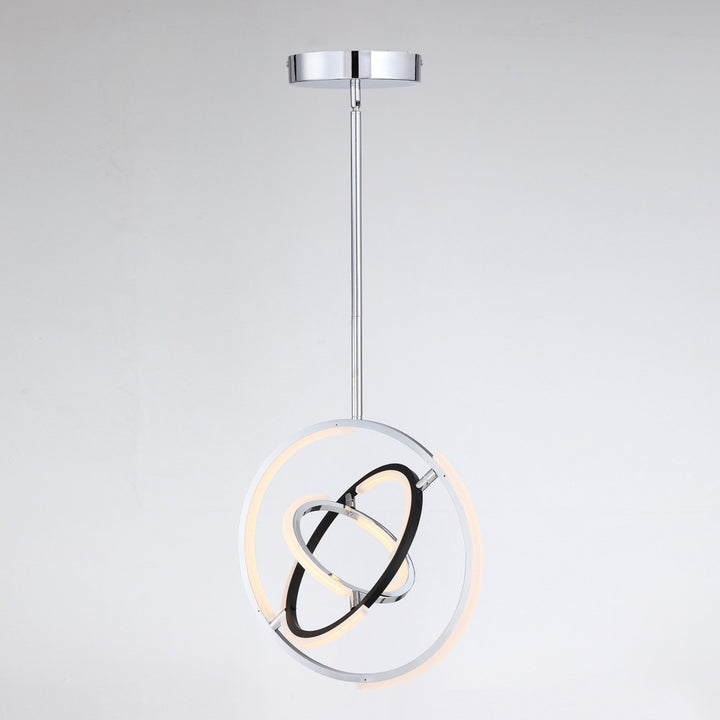 Artcraft Canada - AC6740PN - LED Pendant - Trilogy - Polished Nickel