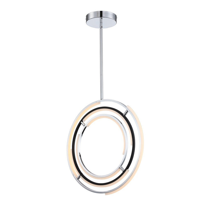 Artcraft Canada - AC6741PN - LED Pendant - Trilogy - Polished Nickel