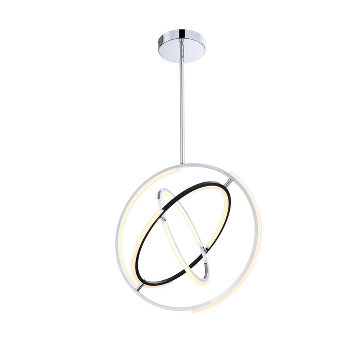 Artcraft Canada - AC6741PN - LED Pendant - Trilogy - Polished Nickel