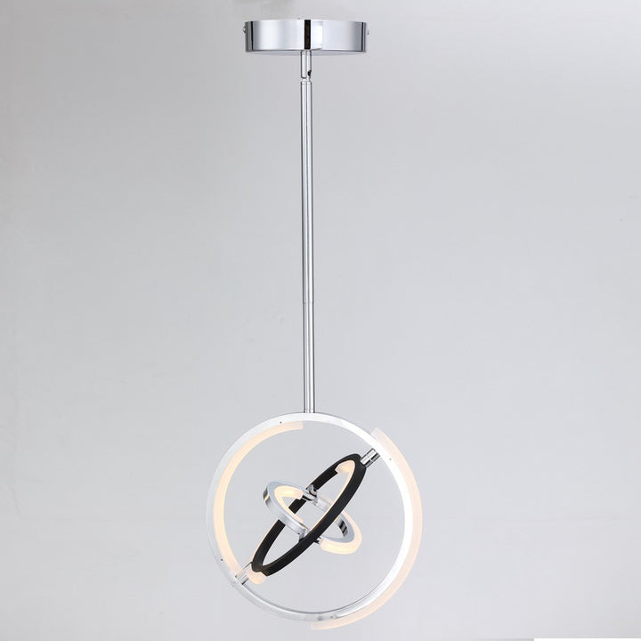 Artcraft Canada - AC6742PN - LED Pendant - Trilogy - Polished Nickel
