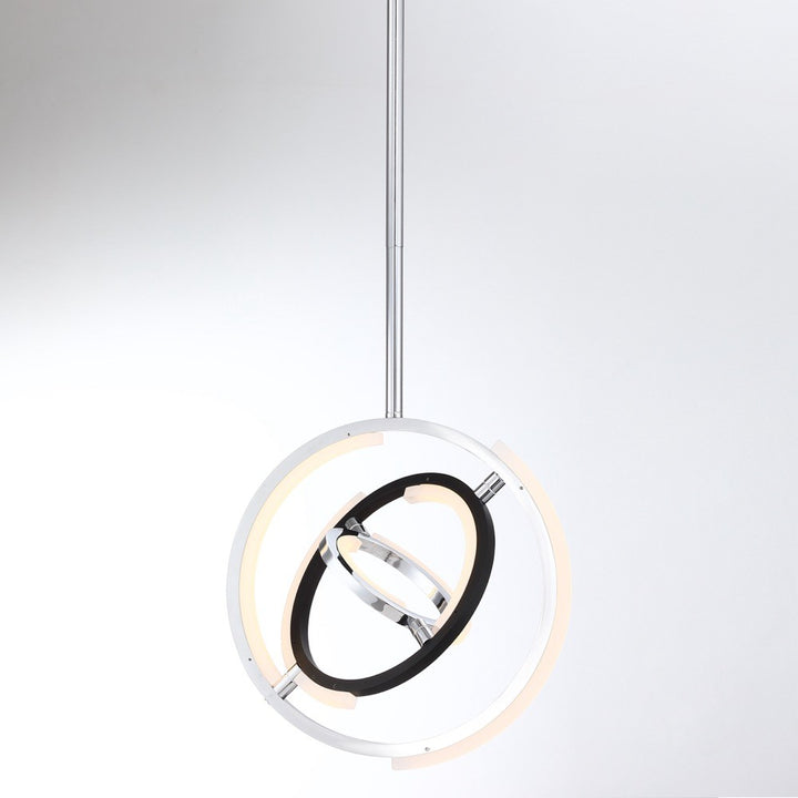 Artcraft Canada - AC6742PN - LED Pendant - Trilogy - Polished Nickel