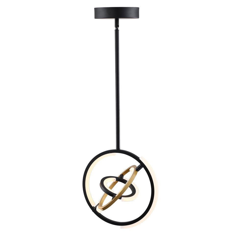 Artcraft Canada - AC6742BB - LED Pendant - Trilogy - Black and Gold