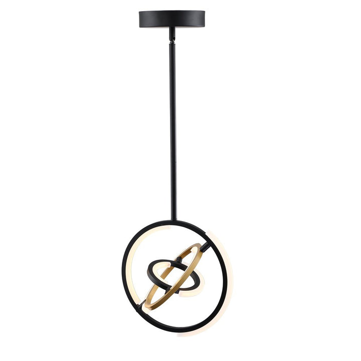 Artcraft Canada - AC6742BB - LED Pendant - Trilogy - Black and Gold