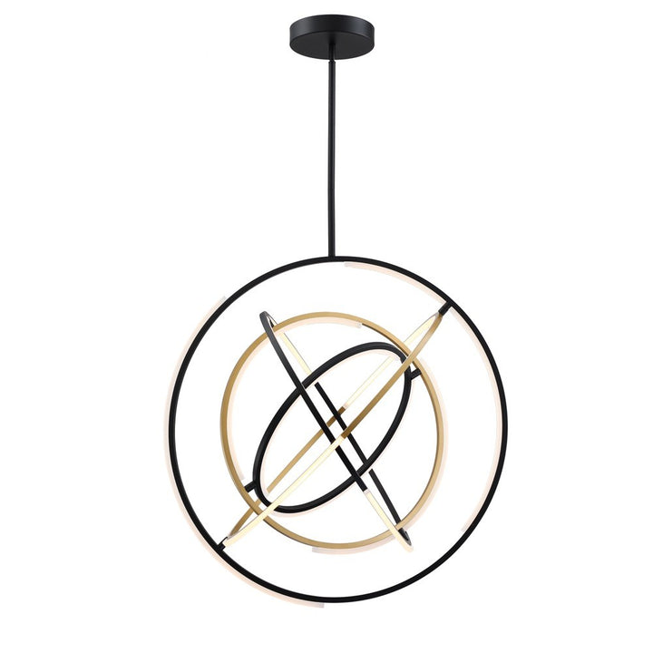 Artcraft Canada - AC6746BB - LED Pendant - Trilogy - Black and Gold