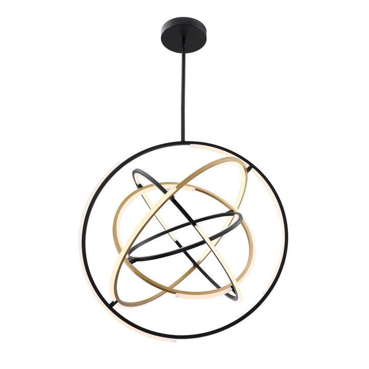 Artcraft Canada - AC6746BB - LED Pendant - Trilogy - Black and Gold