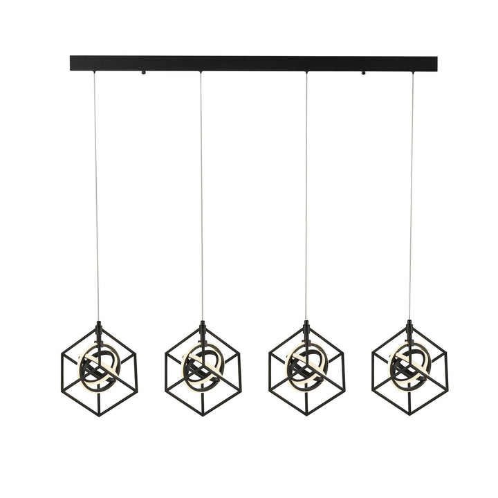 Artcraft Canada - AC1012 - LED Island Pendant - Tulip - Matte Black