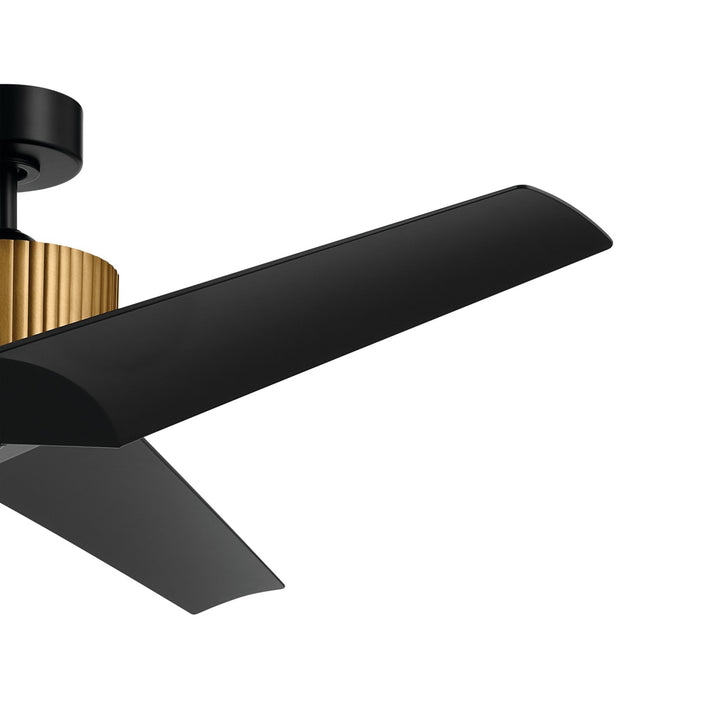 Kichler Canada - 330130NBR - 56"Ceiling Fan - Almere - Natural Brass