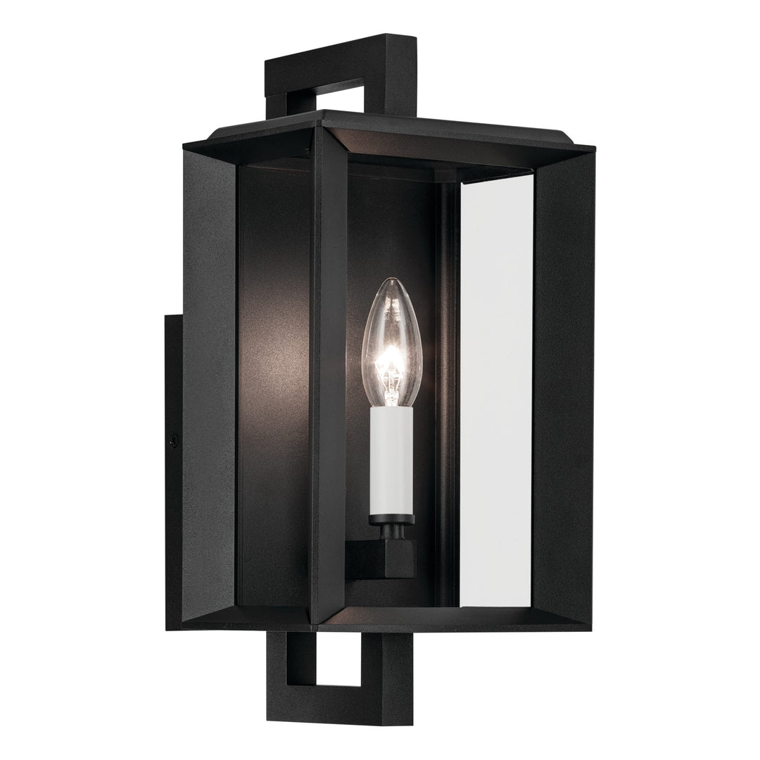 Kichler Canada - 59131BKT - One Light Outdoor Wall Mount - Kroft - Textured Black