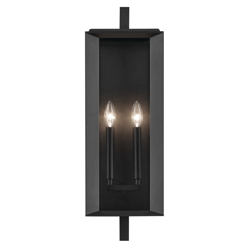 Kichler Canada - 59133BKT - Two Light Outdoor Wall Mount - Kroft - Textured Black
