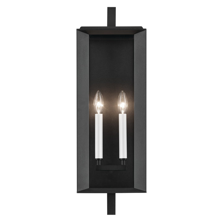 Kichler Canada - 59133BKT - Two Light Outdoor Wall Mount - Kroft - Textured Black
