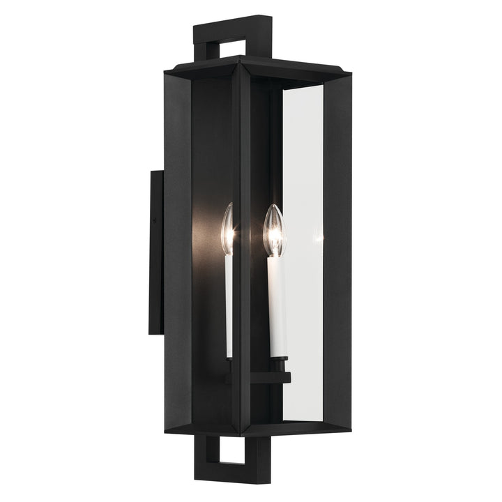 Kichler Canada - 59133BKT - Two Light Outdoor Wall Mount - Kroft - Textured Black