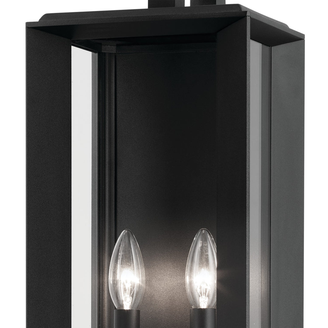 Kichler Canada - 59133BKT - Two Light Outdoor Wall Mount - Kroft - Textured Black