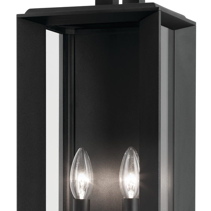 Kichler Canada - 59133BKT - Two Light Outdoor Wall Mount - Kroft - Textured Black