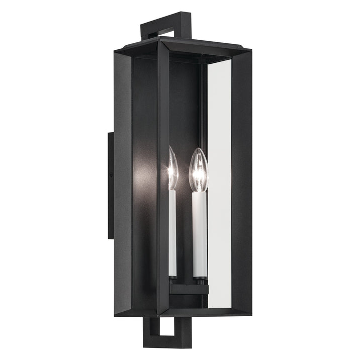 Kichler Canada - 59132BKT - Two Light Outdoor Wall Mount - Kroft - Textured Black
