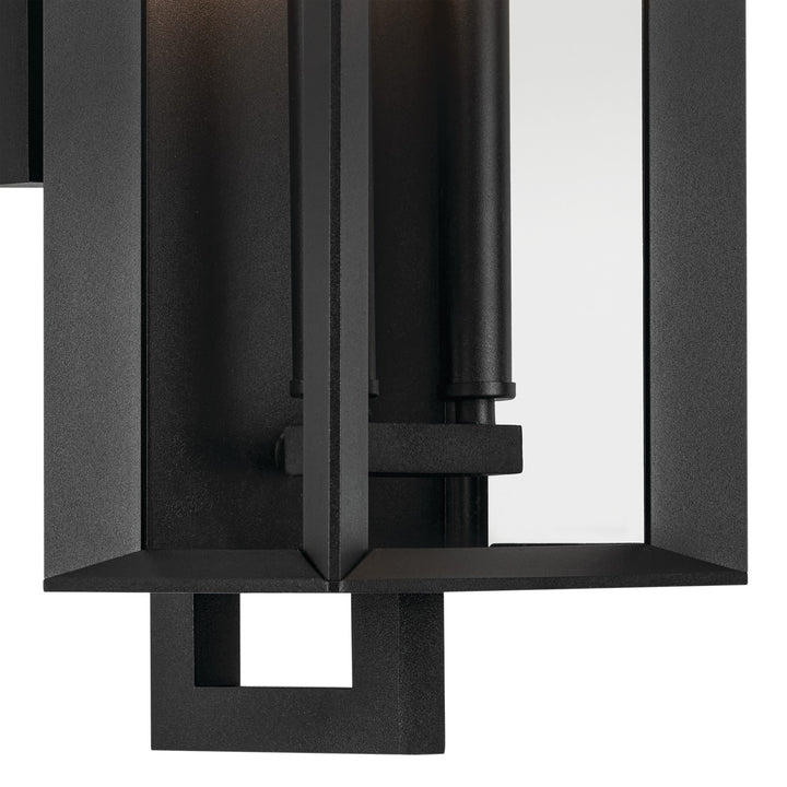 Kichler Canada - 59132BKT - Two Light Outdoor Wall Mount - Kroft - Textured Black