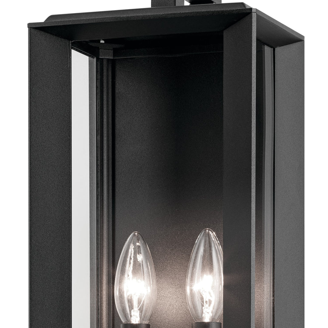 Kichler Canada - 59132BKT - Two Light Outdoor Wall Mount - Kroft - Textured Black