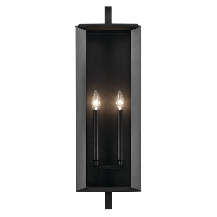 Kichler Canada - 59134BKT - Two Light Outdoor Wall Mount - Kroft - Textured Black