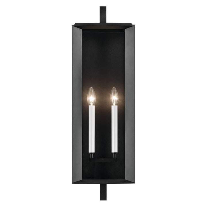 Kichler Canada - 59134BKT - Two Light Outdoor Wall Mount - Kroft - Textured Black