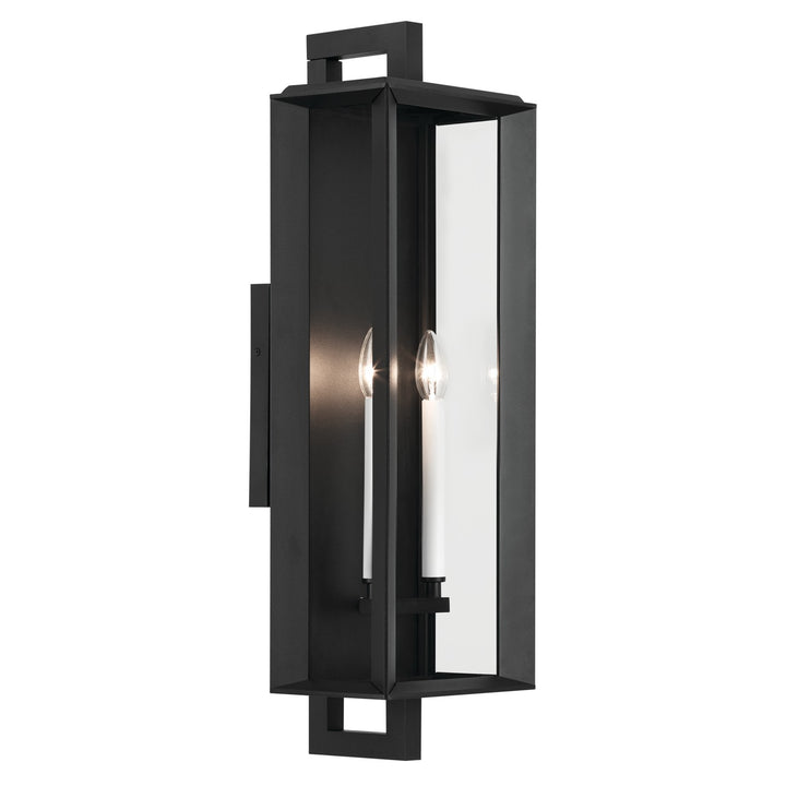 Kichler Canada - 59134BKT - Two Light Outdoor Wall Mount - Kroft - Textured Black