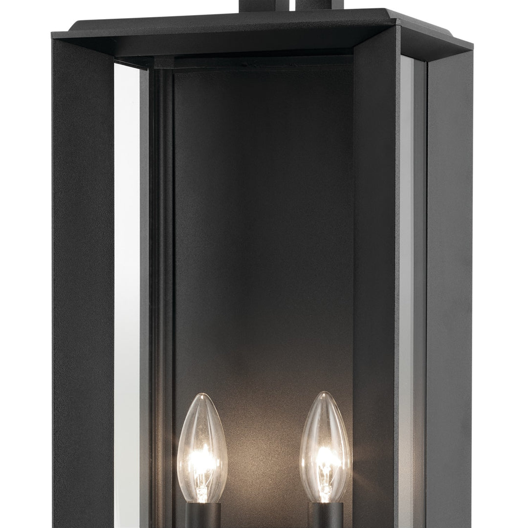 Kichler Canada - 59134BKT - Two Light Outdoor Wall Mount - Kroft - Textured Black