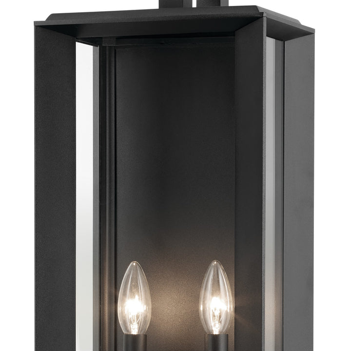 Kichler Canada - 59134BKT - Two Light Outdoor Wall Mount - Kroft - Textured Black
