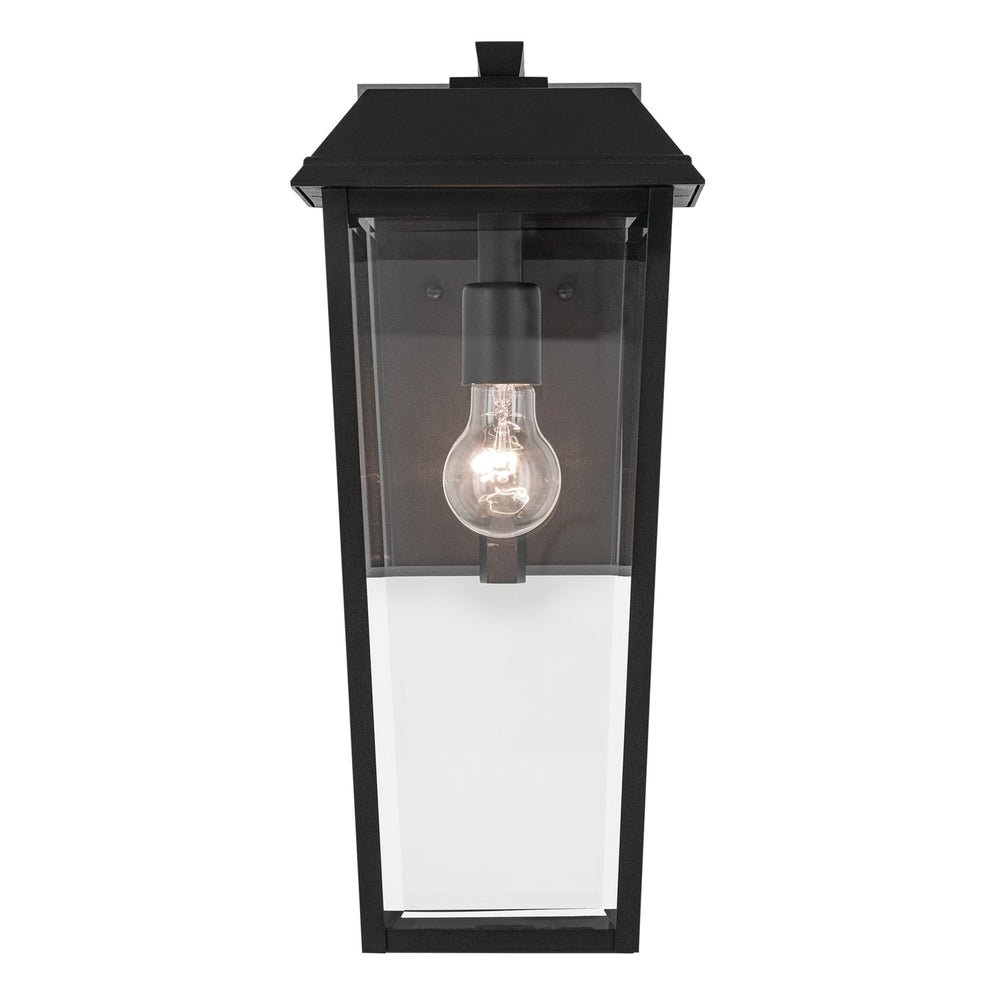 Kichler Canada - 59119BKT - One Light Outdoor Wall Mount - Mathus - Textured Black