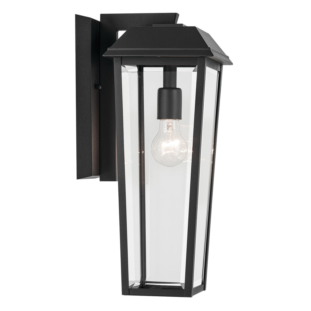Kichler Canada - 59119BKT - One Light Outdoor Wall Mount - Mathus - Textured Black