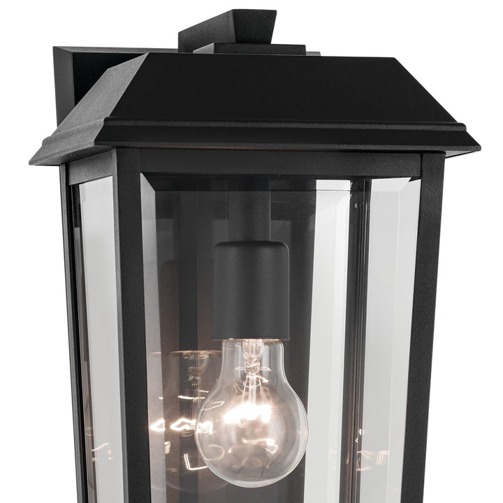 Kichler Canada - 59119BKT - One Light Outdoor Wall Mount - Mathus - Textured Black
