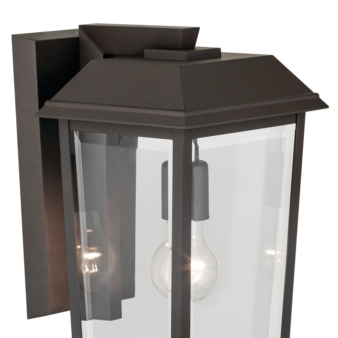Kichler Canada - 59119OZ - One Light Outdoor Wall Mount - Mathus - Olde Bronze