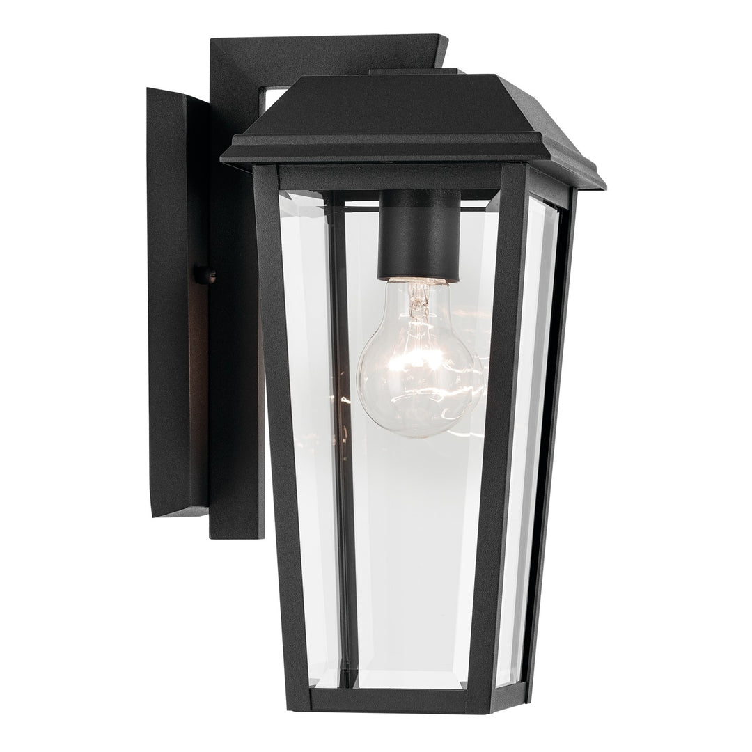 Kichler Canada - 59118BKT - One Light Outdoor Wall Mount - Mathus - Textured Black