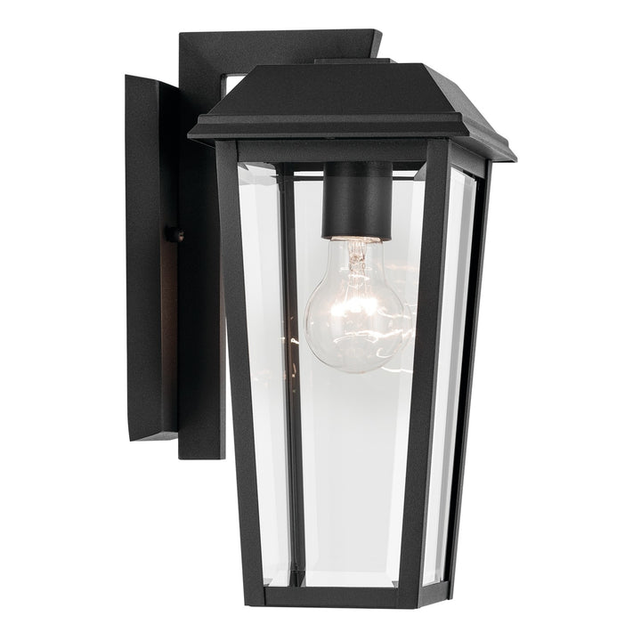 Kichler Canada - 59118BKT - One Light Outdoor Wall Mount - Mathus - Textured Black