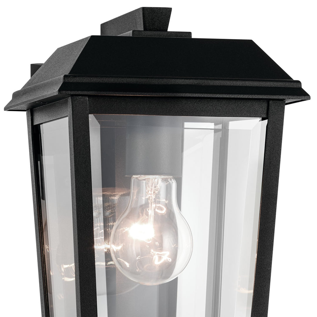 Kichler Canada - 59118BKT - One Light Outdoor Wall Mount - Mathus - Textured Black