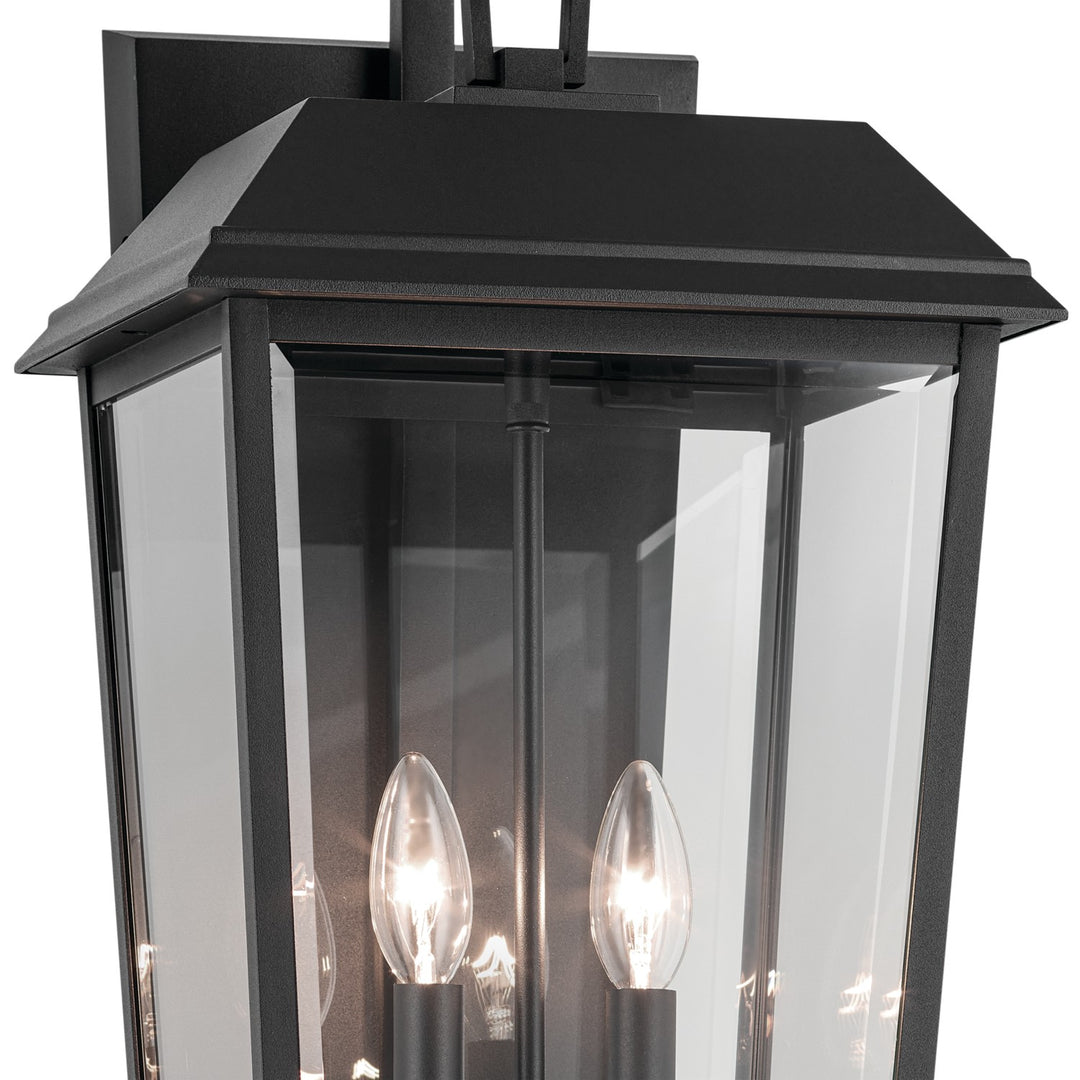 Kichler Canada - 59120BKT - Two Light Outdoor Wall Mount - Mathus - Textured Black
