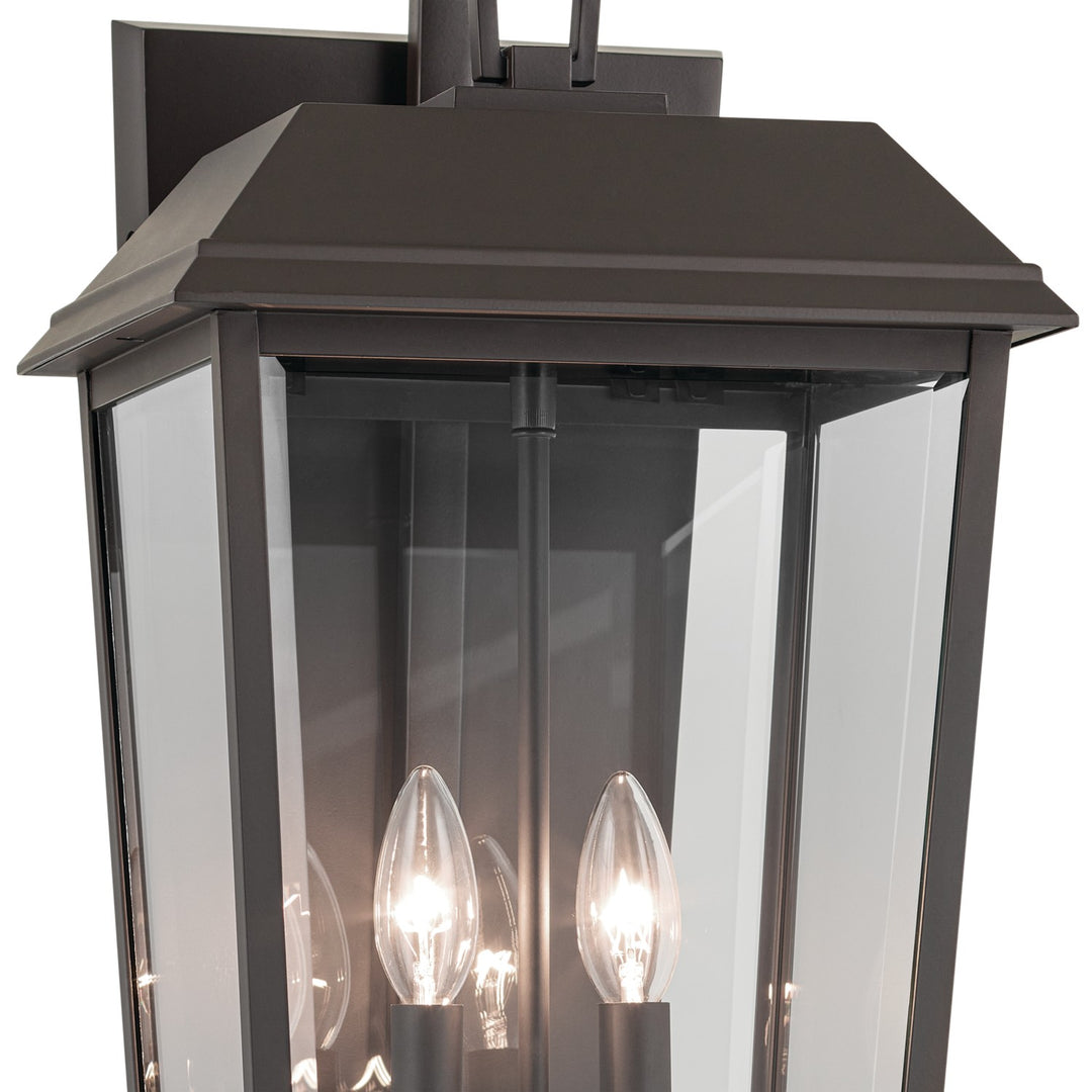 Kichler Canada - 59120OZ - Two Light Outdoor Wall Mount - Mathus - Olde Bronze