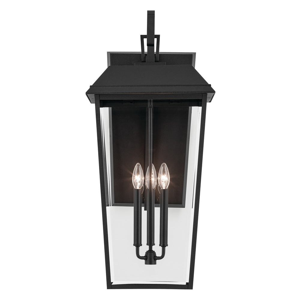 Kichler Canada - 59121BKT - Three Light Outdoor Wall Mount - Mathus - Textured Black