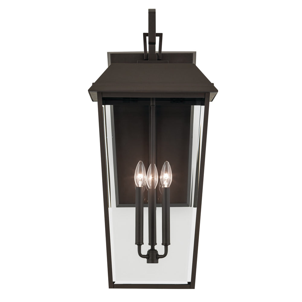 Kichler Canada - 59121OZ - Three Light Outdoor Wall Mount - Mathus - Olde Bronze