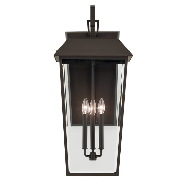 Kichler Canada - 59121OZ - Three Light Outdoor Wall Mount - Mathus - Olde Bronze