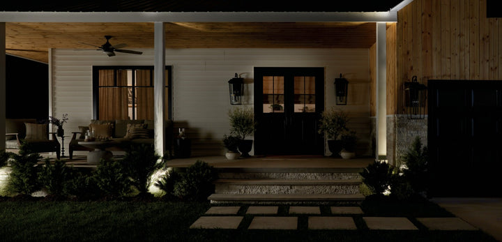 Kichler Canada - 59121OZ - Three Light Outdoor Wall Mount - Mathus - Olde Bronze