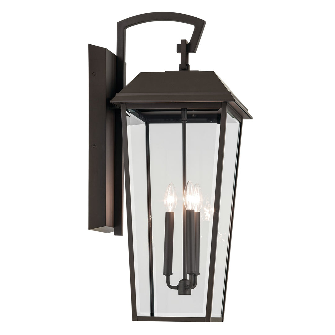 Kichler Canada - 59121OZ - Three Light Outdoor Wall Mount - Mathus - Olde Bronze