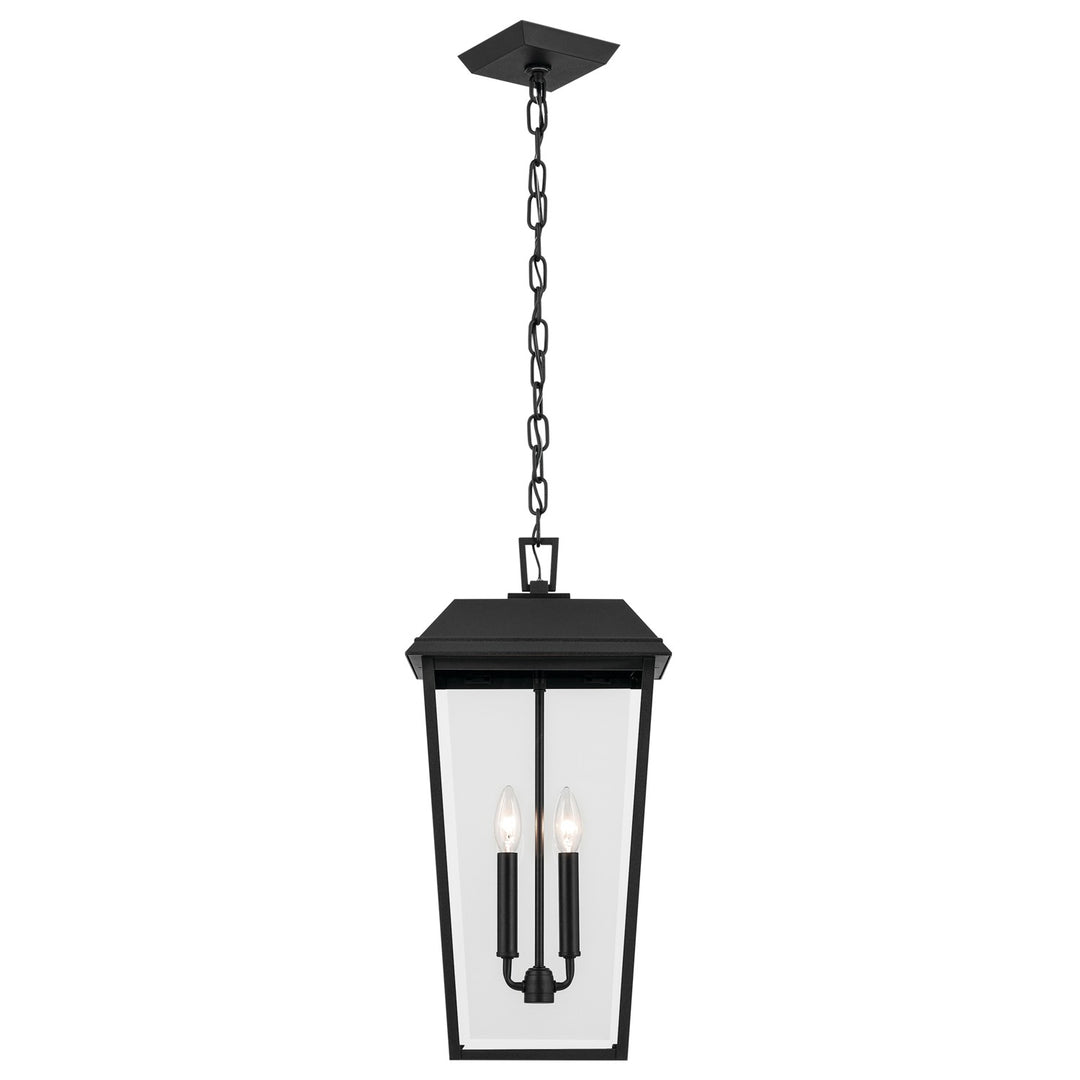 Kichler Canada - 59122BKT - Two Light Outdoor Pendant - Mathus - Textured Black