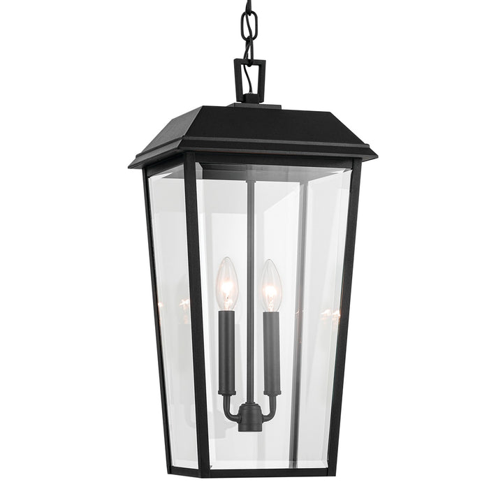 Kichler Canada - 59122BKT - Two Light Outdoor Pendant - Mathus - Textured Black