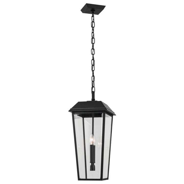 Kichler Canada - 59122BKT - Two Light Outdoor Pendant - Mathus - Textured Black
