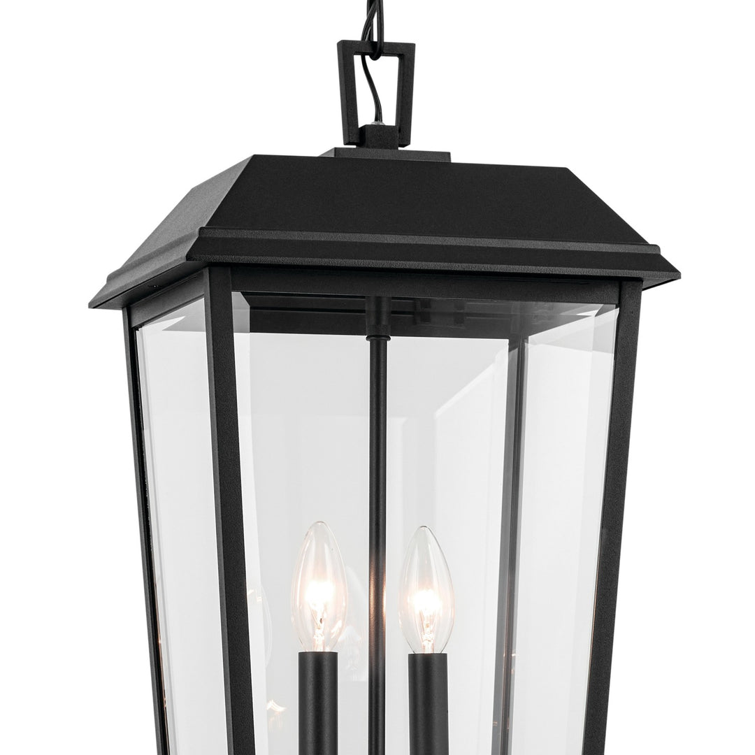 Kichler Canada - 59122BKT - Two Light Outdoor Pendant - Mathus - Textured Black