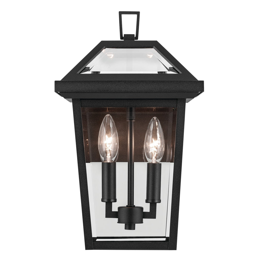 Kichler Canada - 59125BKT - Two Light Outdoor Wall Mount - Regence - Textured Black