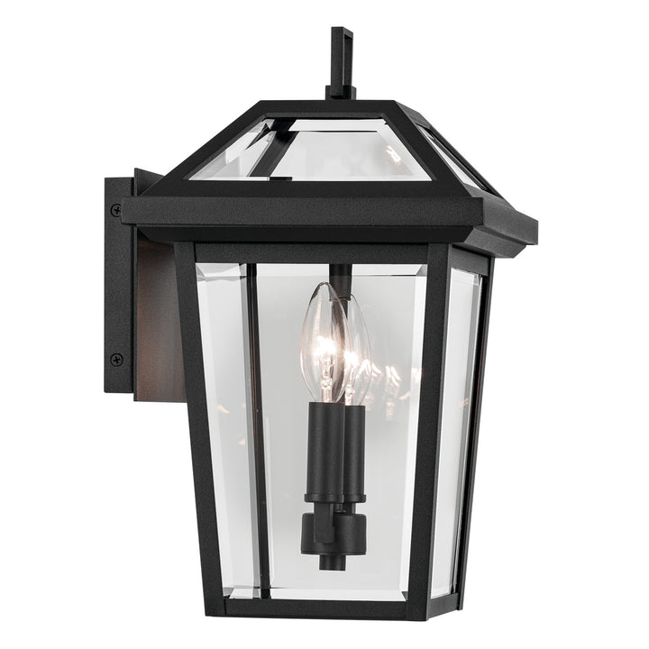 Kichler Canada - 59125BKT - Two Light Outdoor Wall Mount - Regence - Textured Black