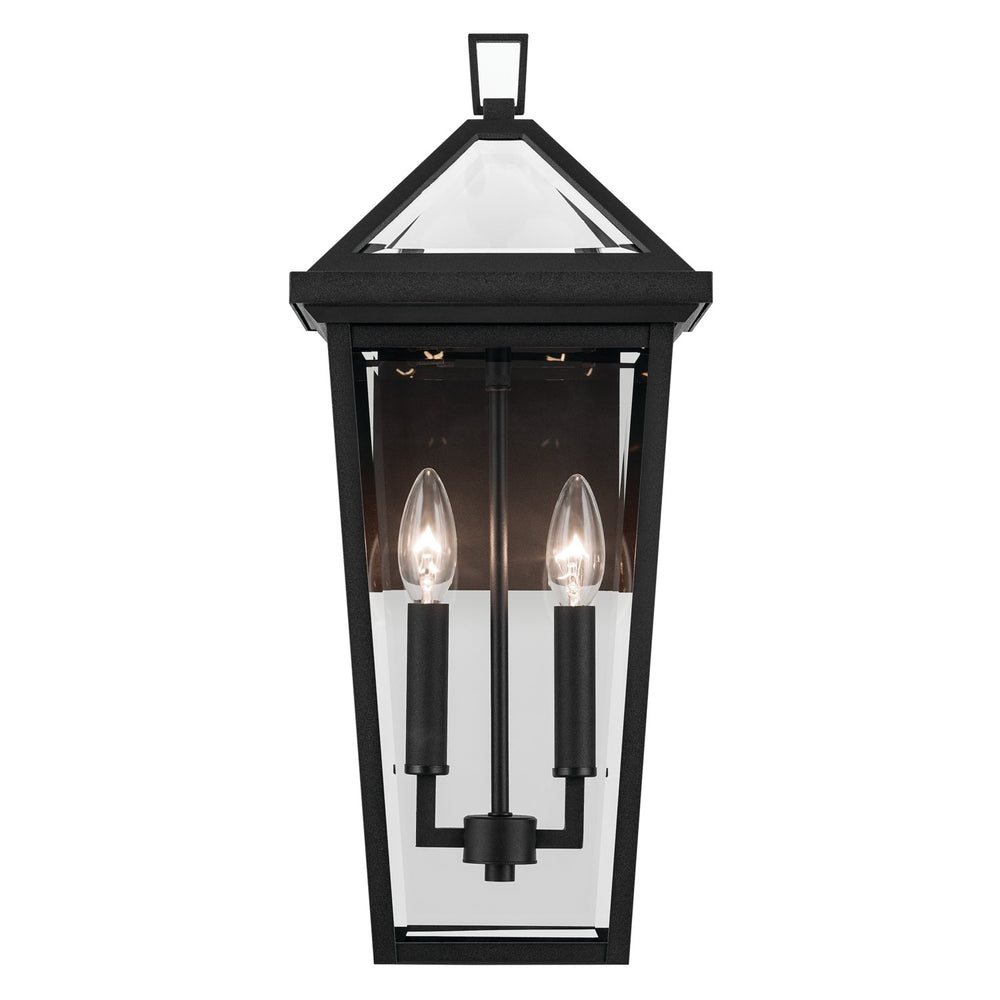 Kichler Canada - 59126BKT - Two Light Outdoor Wall Mount - Regence - Textured Black