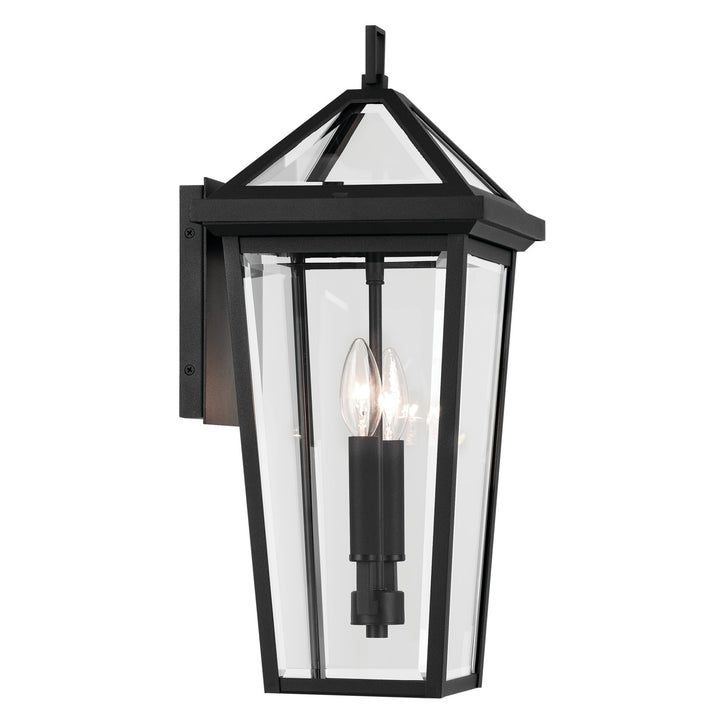 Kichler Canada - 59126BKT - Two Light Outdoor Wall Mount - Regence - Textured Black