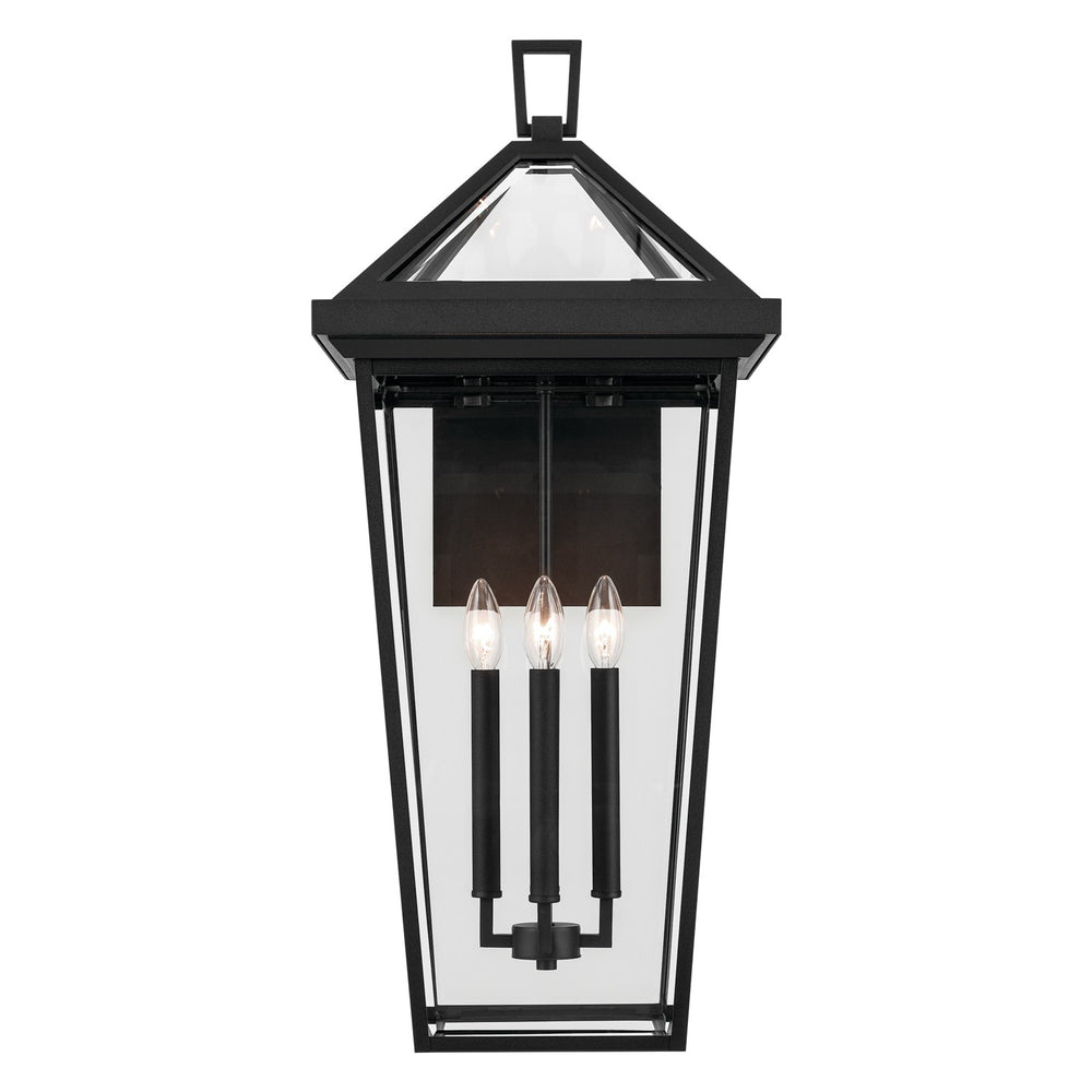 Kichler Canada - 59128BKT - Four Light Outdoor Wall Mount - Regence - Textured Black