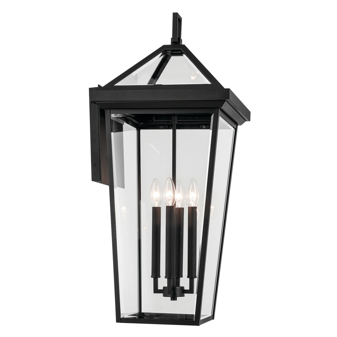 Kichler Canada - 59128BKT - Four Light Outdoor Wall Mount - Regence - Textured Black