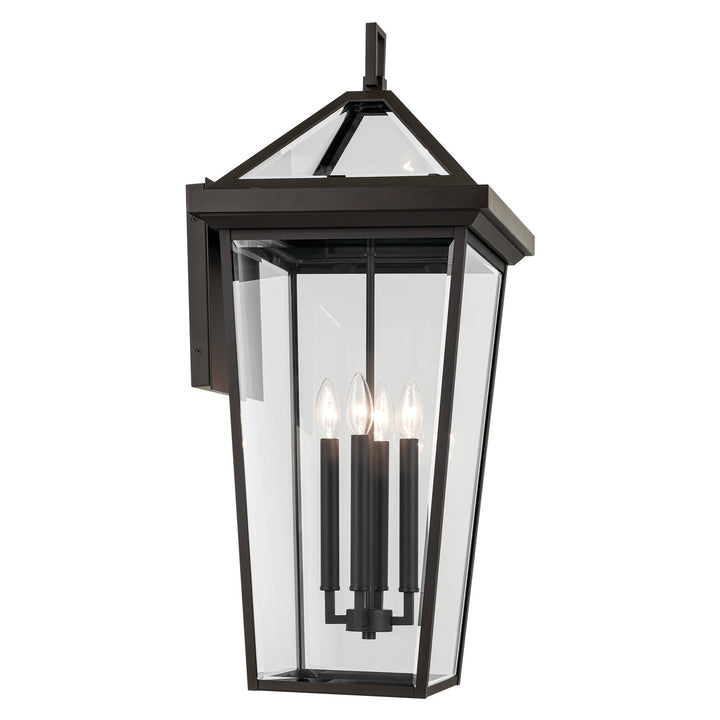 Kichler Canada - 59128OZ - Four Light Outdoor Wall Mount - Regence - Olde Bronze